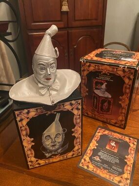 Enesco Wizard of Oz Tin Man Jack in the Box Musical Figurine